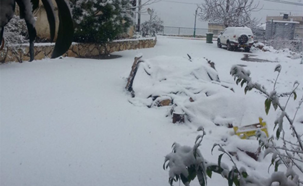 בית גאן, חורף, שלג, קר (צילום: חדשות 2)