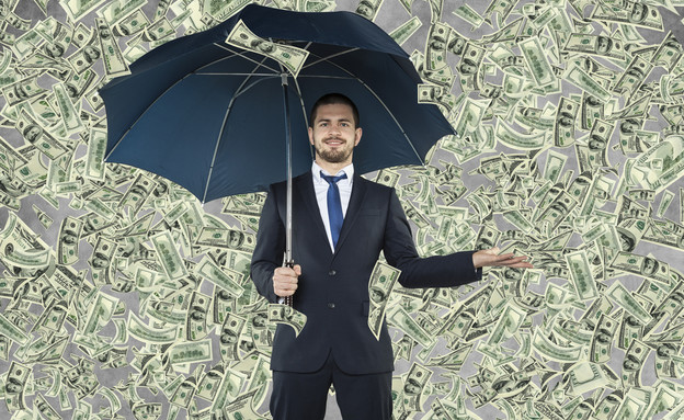 גשם של כסף (צילום: Shutterstock)