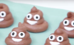 עוגיות קקי מחייך (צילום: יוטיוב , מעריב לנוער)