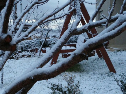 השלג באזור בנימין, החודש (צילום: דוברות מטה בנימין)