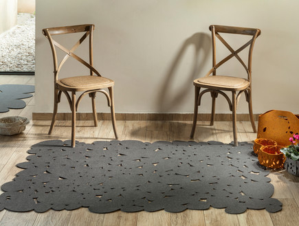שטיחים של תמר ניקס (צילום: אלעד גונן, עיצוב פנים מיכל מטלון)