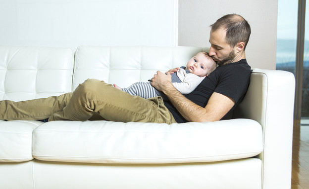 אב ותינוק (צילום: Shutterstock)