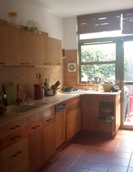 המטבח לפני (צילום: צילום ביתי)