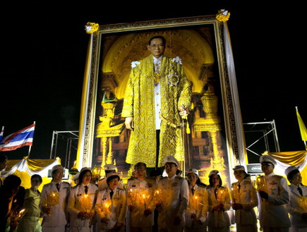 מלך תאילנד (צילום: Paula Bronstein, GettyImages IL)
