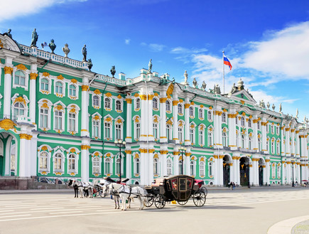 מוזיאון ההרמיטז', סנט פטרסבורג, רוסיה (צילום: Brian Kinney, Shutterstock)