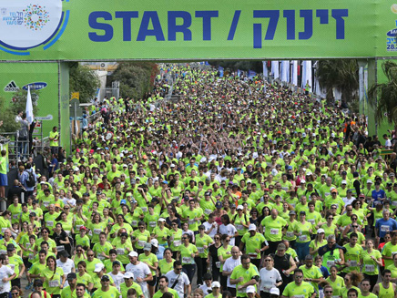מרתון תל אביב (ארכיון) (צילום: רונן טופלברג)