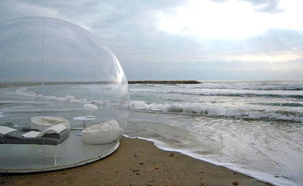 אוהל בועה (צילום: bubbletent.us)