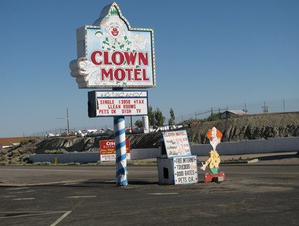 מוטל ליצנים (צילום: Clown Motel, Flickr / CC BY-NC 2.0)