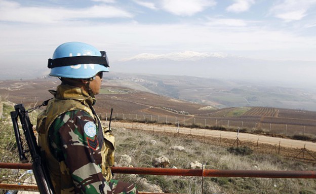 כוחות שמירת השלום של האו"ם (צילום: Anadolu Agency, GettyImages IL)