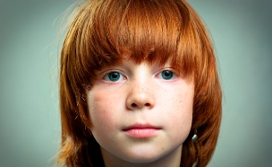 ילד ג'ינג'י (צילום: Shutterstock)