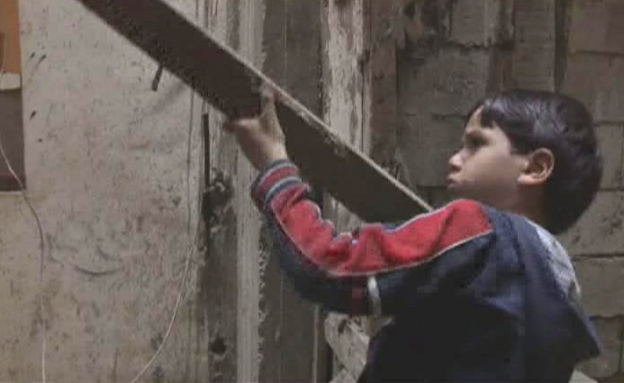 ילדים סורים מספרים על חייהם כפליטים (צילום: באדיבות ערוץ 8, הוט)