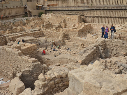 החפירות בעיר דוד (צילום: ראשות העתיקות)