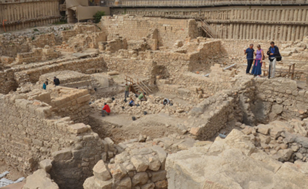 החפירות בעיר דוד (צילום: ראשות העתיקות)