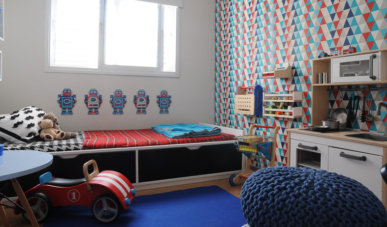 אחסון בחדרי ילדים (צילום: אביבית ויסמן)