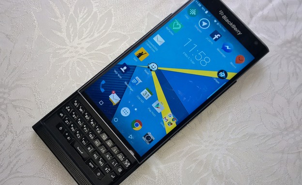 BlackBerry Priv (צילום: יאיר מור, NEXTER)