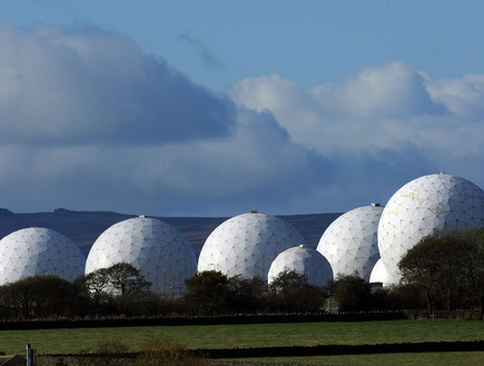 בסיס חיל האוויר Menwith Hill, אנגליה (צילום: Christopher Furlong, GettyImages IL)