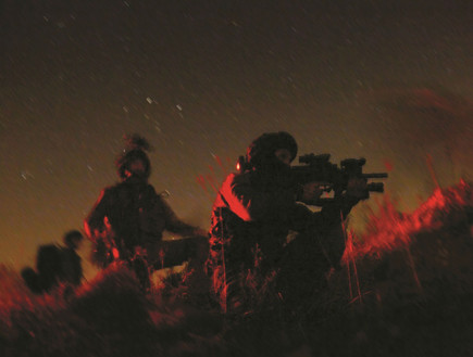 חטיבת הקומנדו וחיל האוויר (צילום: הגר עמיבר ודובר צה