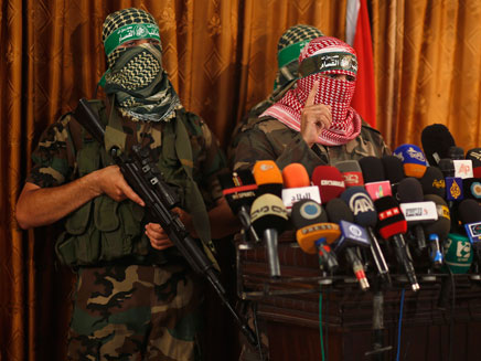 אבו עוביידה, דובר הזרוע הצבאית של חמאס (צילום: רויטרס)
