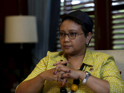 שרת החוץ של אינדונזיה (צילום: רויטרס)