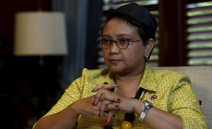 שרת החוץ של אינדונזיה (צילום: רויטרס)