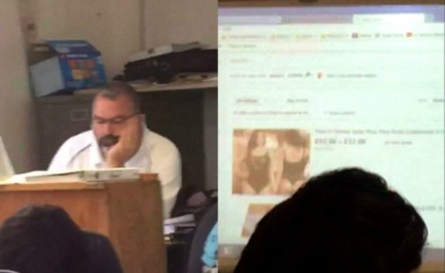 מבוכה בכיתה (צילום: Reddit)