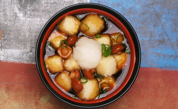 אגדאשי טופו של מסעדת אונמי (צילום: בן יוסטר, mako אוכל)