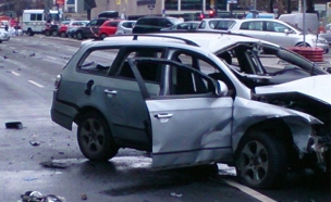 מכונית התפוצצה בברלין, הרקע נבדק (צילום: טוויטר)