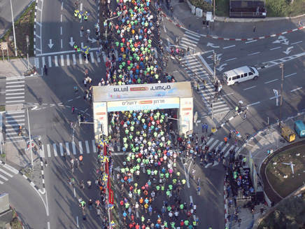 מרתון ירושלים: מפת החסימות המלאה (צילום: דוברות עיריית ירושלים)