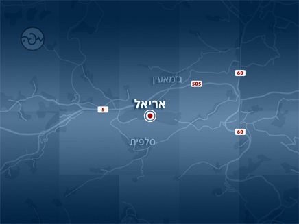 האזור בו בוצע הפיגוע (צילום: מפה)