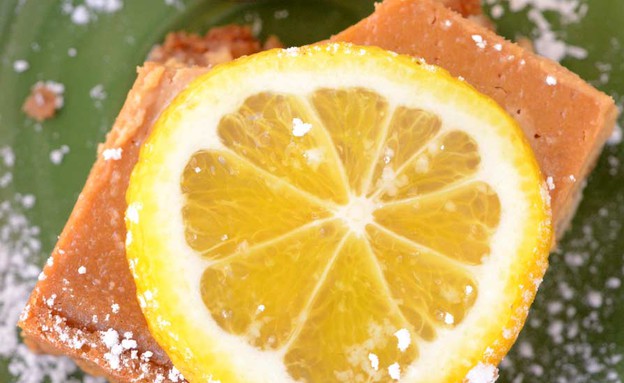 עוגת לימון וקרמל