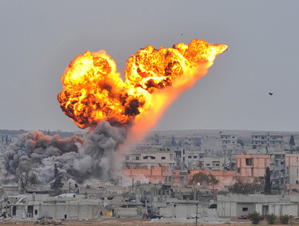 עלות המלחמה בדאעש (צילום: Anadolu Agency, GettyImages IL)