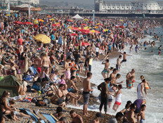 חוף ברייטון, אנגליה (צילום: Peter Macdiarmid, GettyImages IL)