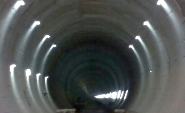 צפו: מסע מרהיב במנהרות הרכבת בדרך לבירה (צילום: חדשות 2)