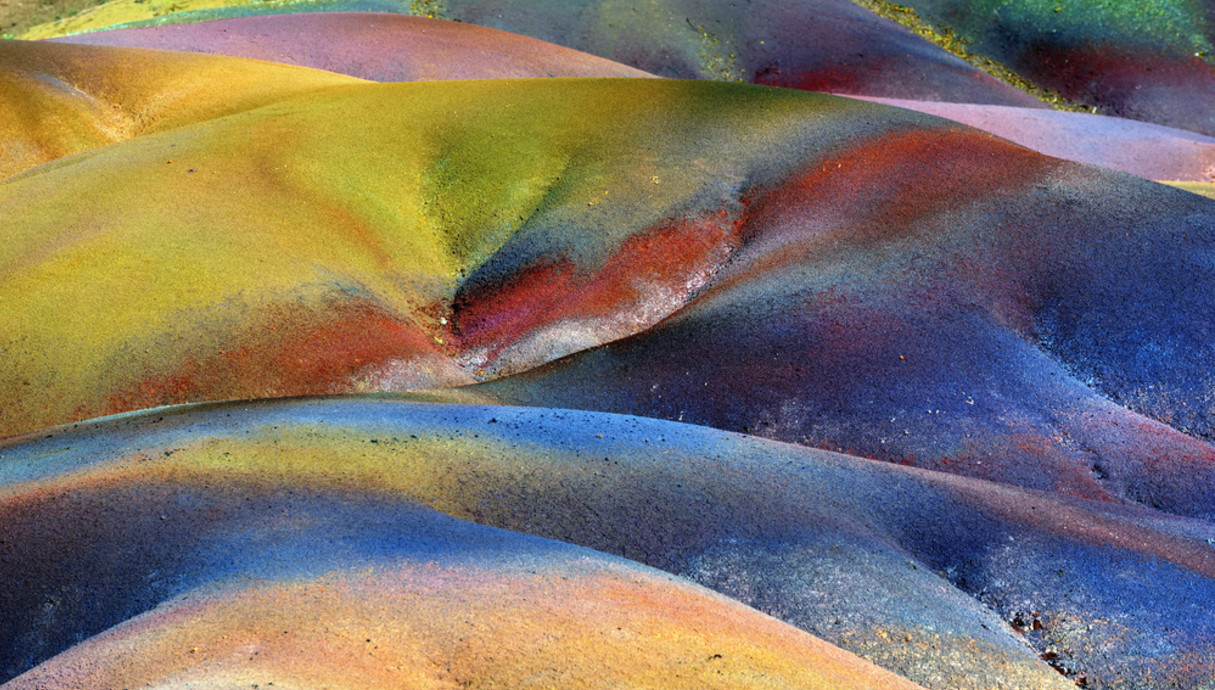 חול שבעת הצבעים, מאוריציוס