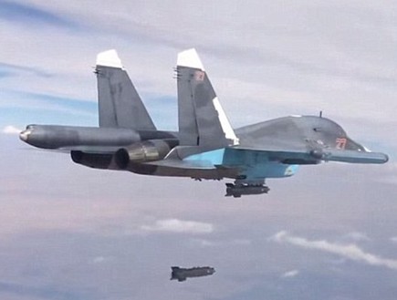 ארסנל הנשק של פוטין (צילום: חיל האוויר הרוסי)
