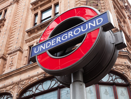 האנדרגראונד בלונדון (צילום: sematadesign, Shutterstock)
