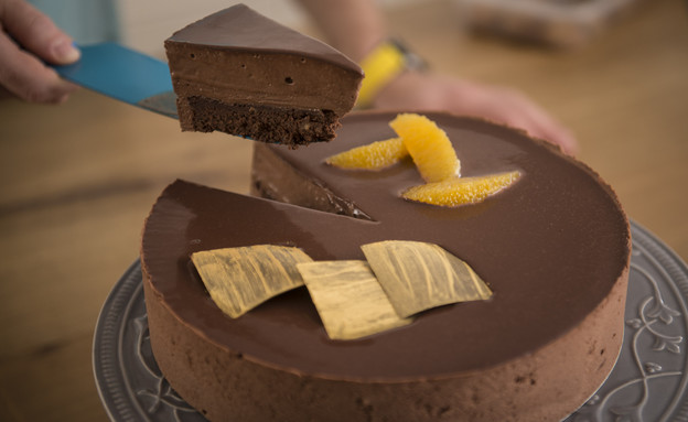 עוגת שוקולד הדרים של צבי ויובל (צילום: רועי ברקוביץ, mako אוכל)