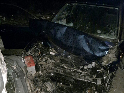 אישה נהרגה בתאונה בכביש חוצה בנימין (צילום: דוברות מד