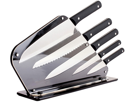 סט סכינים (צילום: אסף לוי)