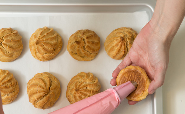 פחזניות וניל וגבינה