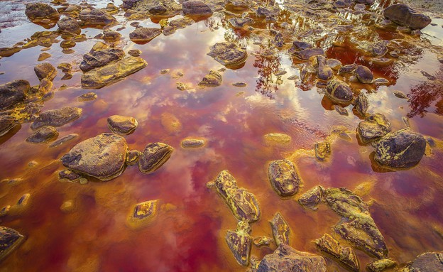 נהר ריו טינטו בספרד