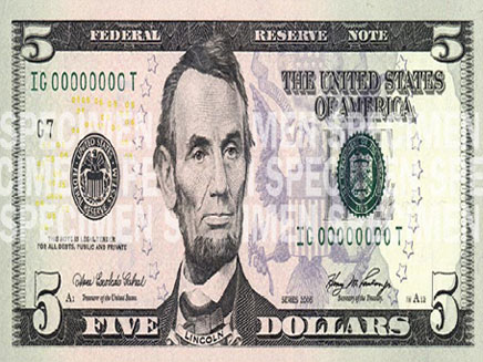 שטר 5 הדולרים עם אברהם לינ (צילום: צילום מסך)