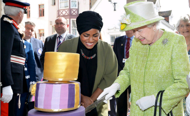 זוכת בייק אוף הבריטי והמלכה (צילום: מתוך: www.npr.org)
