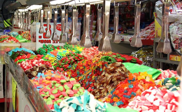 שוק רמלה עולם הממתקים (צילום: ג'רמי יפה,  יחסי ציבור )