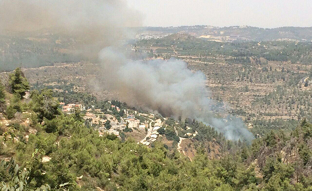 שריפה. אילוסטרציה (צילום: תמר פיחוביץ')