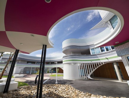 בניינים שחייבים לראות, בית הספר פנליי ואסנדון במלבורן אוסטרליה (צילום: World Architecture Festival)