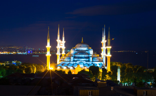 sבניינים שחייבים לראות, המסגד הכחול באיסטנבול (צילום: Shutterstock)