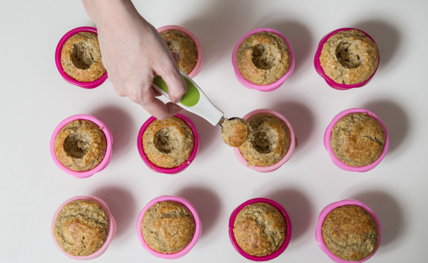 קאפקייקס בנופי - כפית פריזיאן