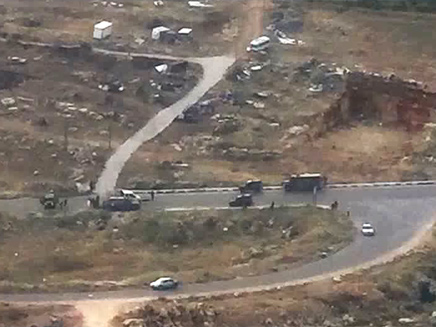 זירת הפיגוע בדולב, השבוע זירת הפיגוע בדולב, השבוע