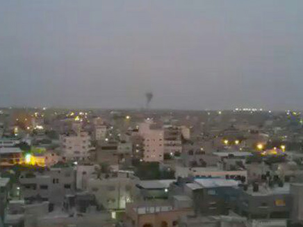 תקיפה של חיל האויר באזור רפיח (צילום: חדשות 2)
